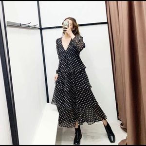 NWT Zara polka dots dress